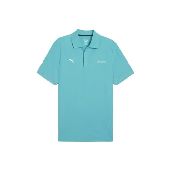 PUMA Mercedes-Amg Petronas Motorsport Polo Shirt Men's Sky Blue