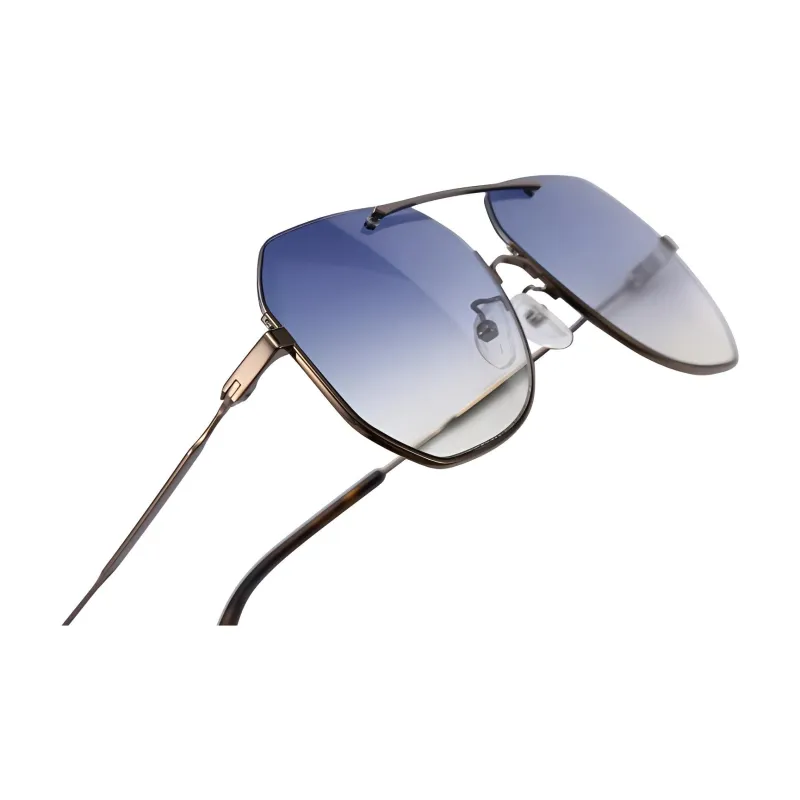 McQ Alexander McQueen Sunglasses Unisex Gradient Blue-3