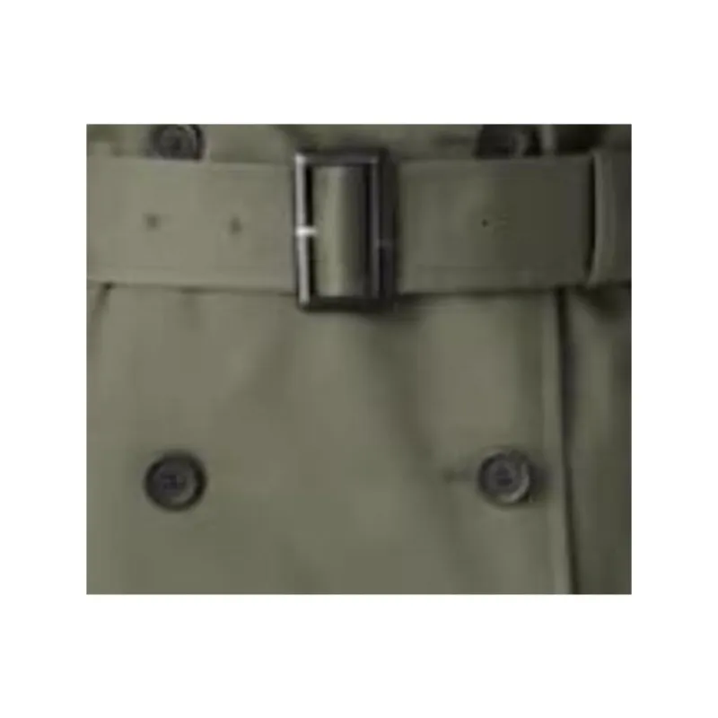 UNIQLO Trench Coat Women's Olive-4