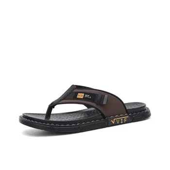 Shiozawa Rubber Sole Stitching Abrasion Resistant Flip Flops Men's