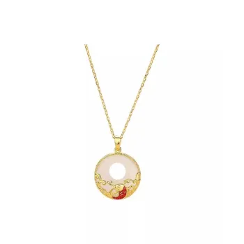 CHAOHONGJI Chalcedony Jade Necklaces Women's
