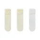 [3 Pack, Lace Trim Stack]2 Pack Beige Yellow+1 Pair White