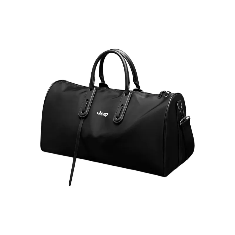 Jeep Oxford Luggage Bag, Handbag, Travel Bag Unisex Black-1