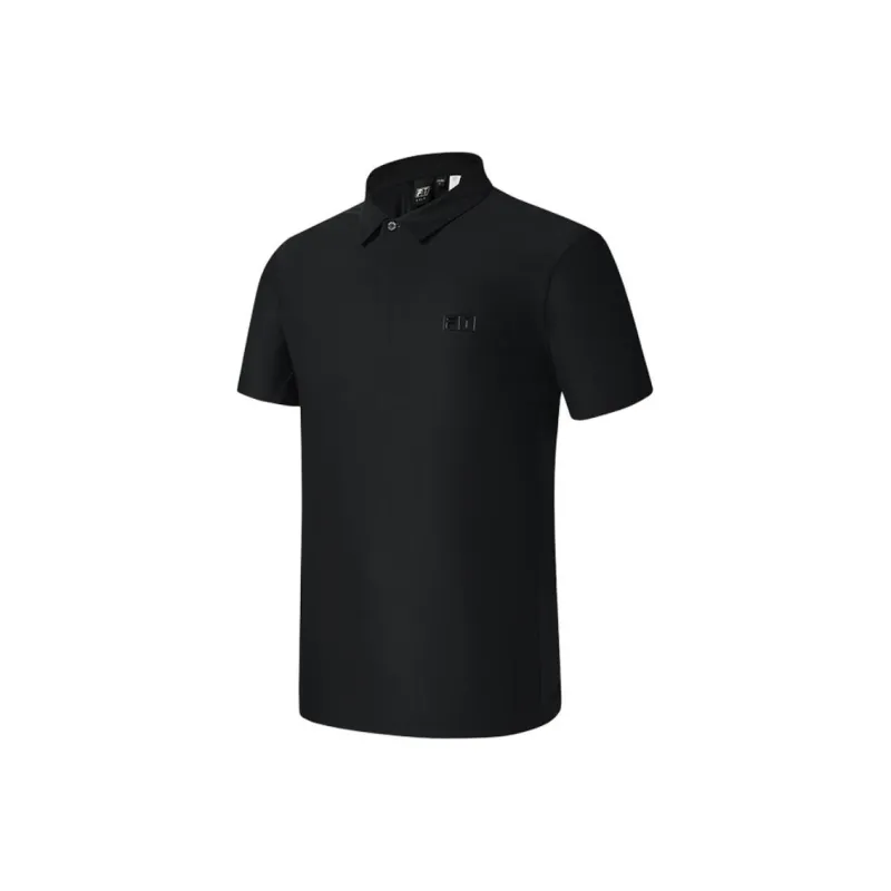 FILA Golf Series Polo Shirt Men's Pitch Black-0