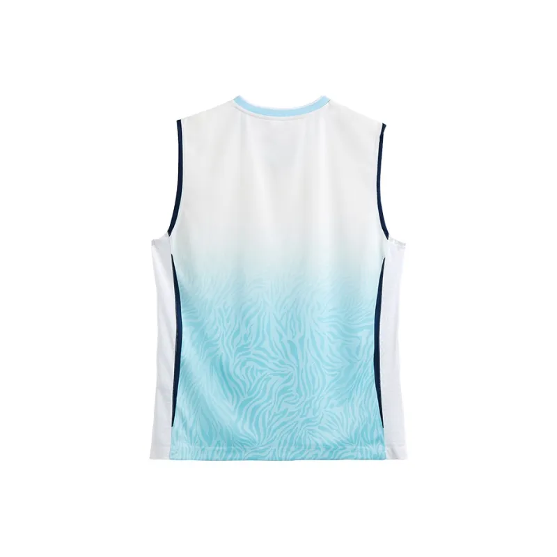 Kawasaki Basketball Jersey Men's Light Blue-1