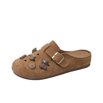 SUPEREDGE Odor Resistant Slip Resistant Closed Toe Slippers Women's