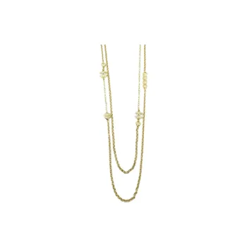 CHANEL 1986 1988 Multi chain Necklace