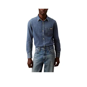CALVIN KLEIN Shirt Men's Vintage Indigo