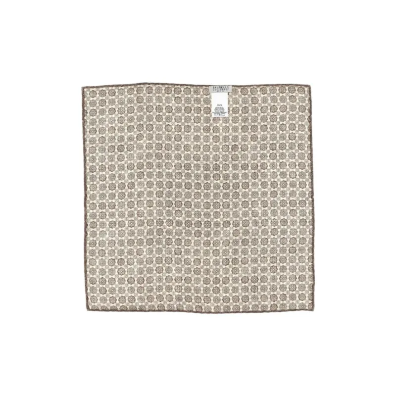 Brunello Cucinelli Paisley print Square Scarf-1