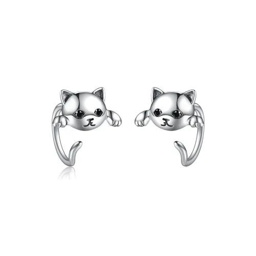 Universe Search S925 Silver Stud Earrings Women's