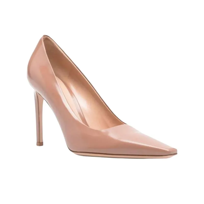 GIANVITO ROSSI Tokio Slim Heel High Heels Women's Nude-2