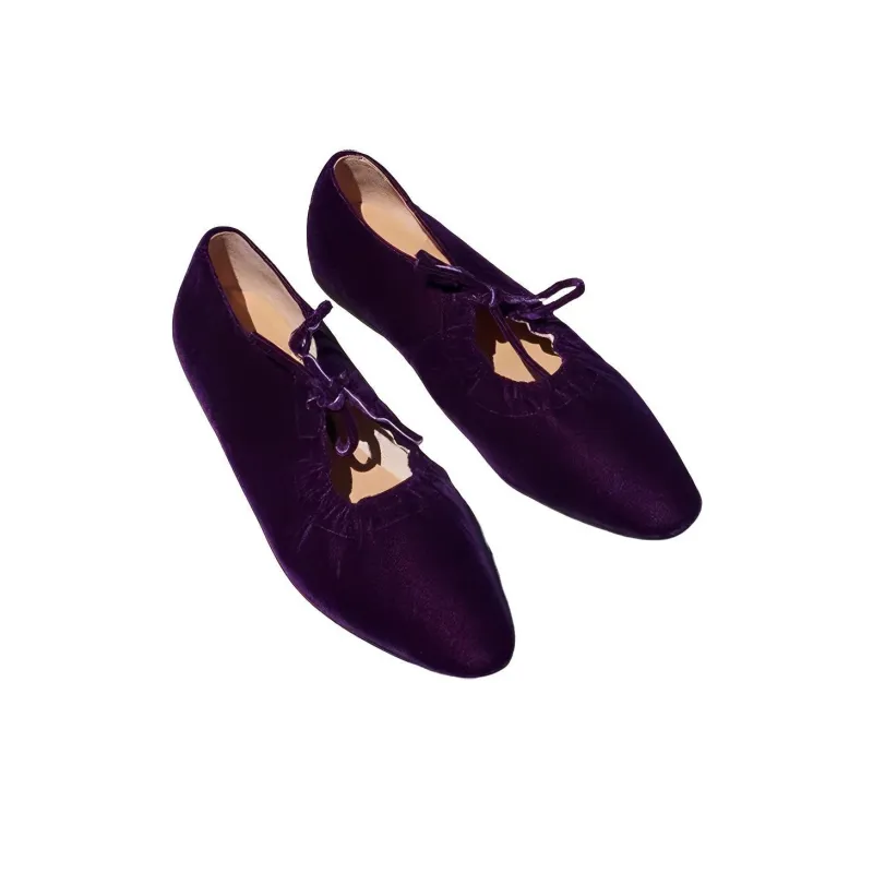 Le Murmure Casual Single Shoes Women's Famous Purple-1