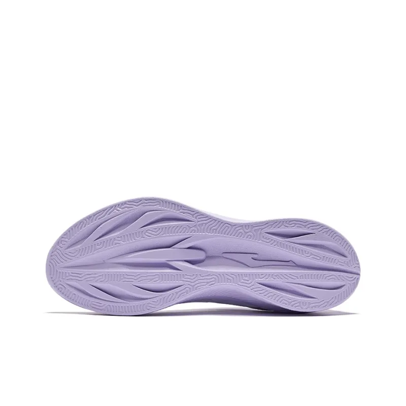Erke Cushioning Breathable Low Top City Commute Running Shoes Women's Tranquil Purple Aromatherapy-4
