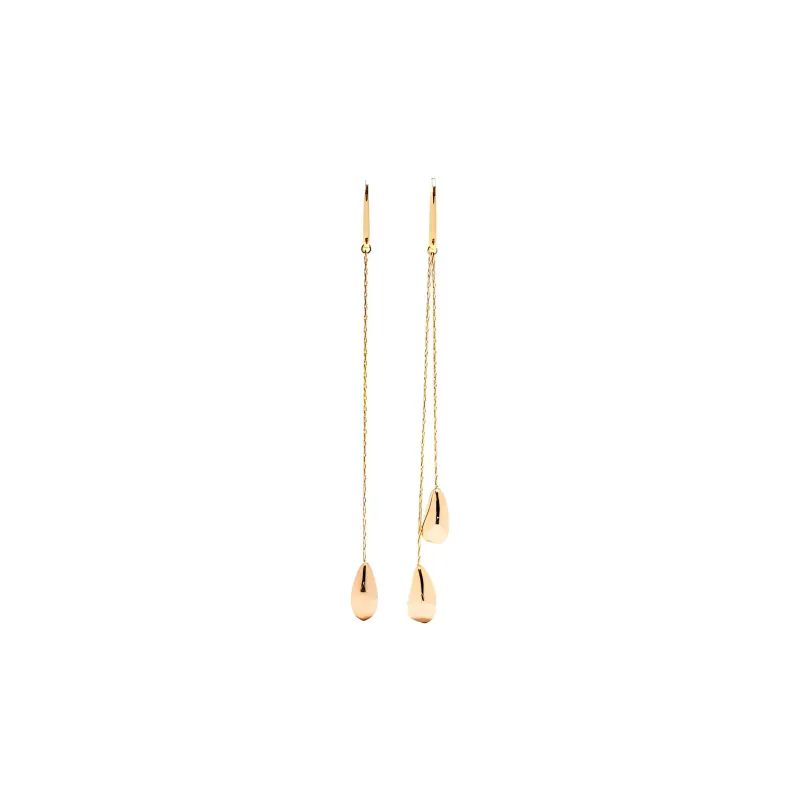 ISABEL MARANT ETOILE Isabel Maran Shiny Day Asymmetric Drop Earrings-0