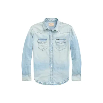 Polo Ralph Lauren Logo patch Denim Shirt