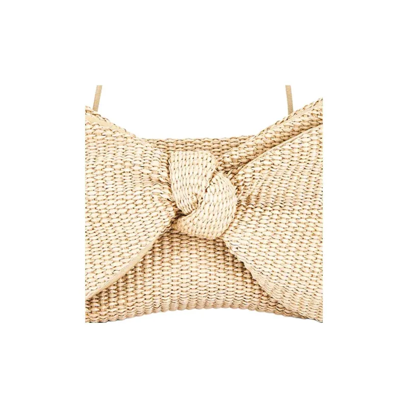 Loeffler Randall Straw Handbag Women's Natural-4