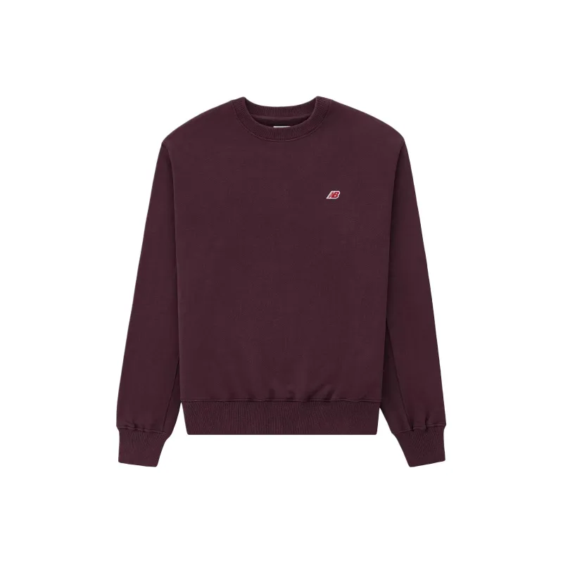 New Balance Made In USA Collection Sweatshirt FW24 Core Crewneck Sweatshirt Men's Red-0