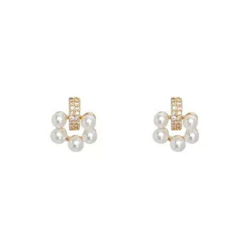 BLESSED BULLET Alloy Stud Earrings Women's