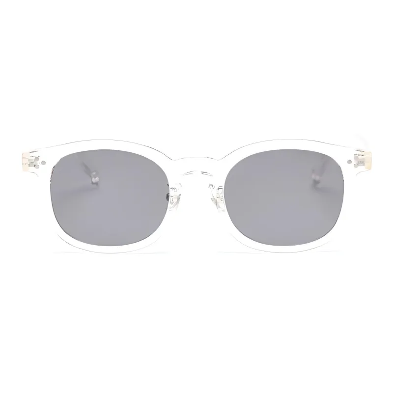 MUYKUY TR/Memory Plastic Oval Sunglasses Unisex-5