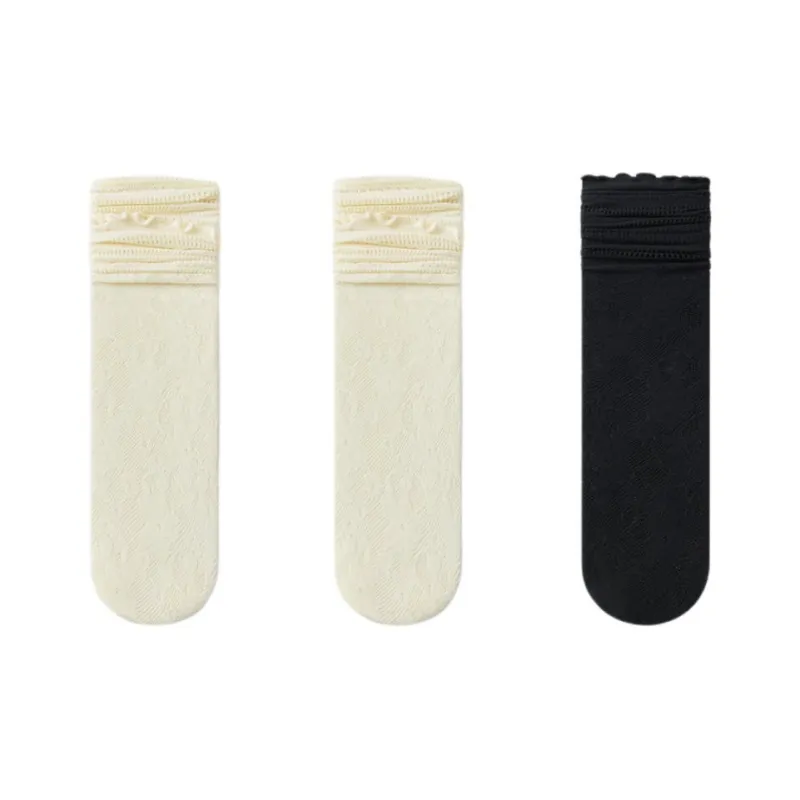 Temooues Mid Calf Socks Women's 3 Pack-11