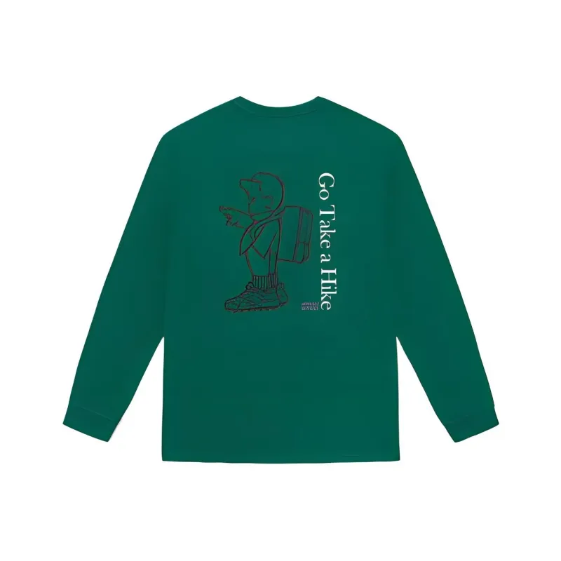 Vans x Gramicci TEE LS T Shirt Unisex Green-1