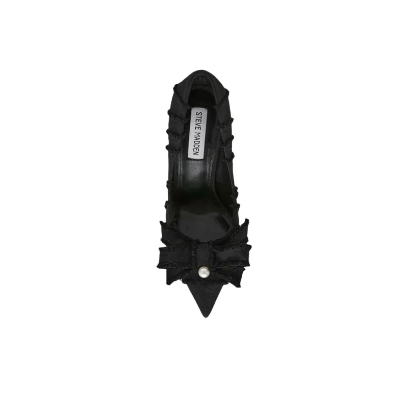 STEVE MADDEN Slim Heel High Heels Women's Black-3