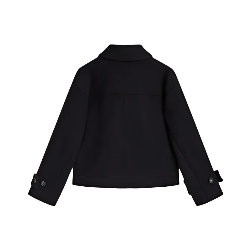 Massimo Dutti Jackets Coats Women's Black-1