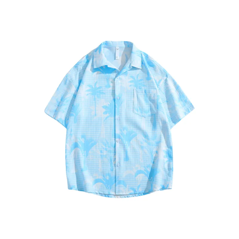 Fashion Versatile Shirt Unisex Uruguayan Blue-4