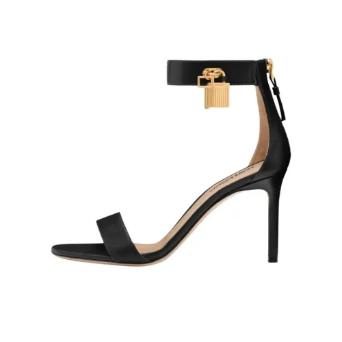 TF One Strap Sandals 8.5cm Women's Black