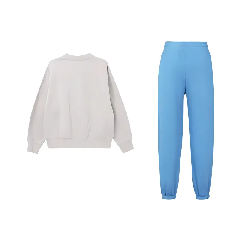 Jordan Essentials Fleece Crew Sweatshirt Set Women's-1