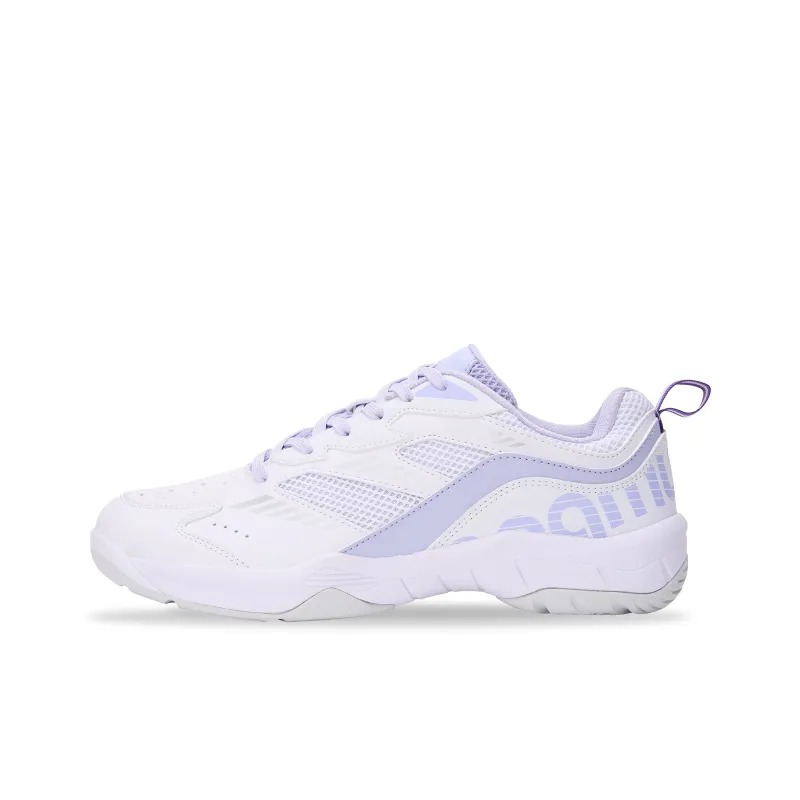 KUMPOO Nebula KH D16 Slip Resistant And Breathable Low Top Badminton Shoes Unisex White Purple-0