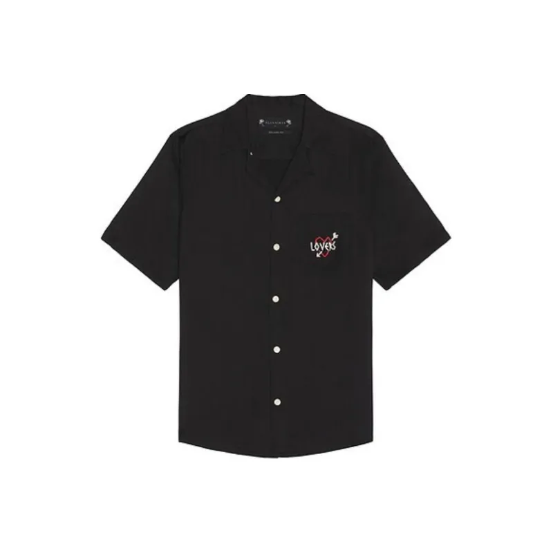 ALLSAINTS Lovers Embroidered Pocket Shirt-0