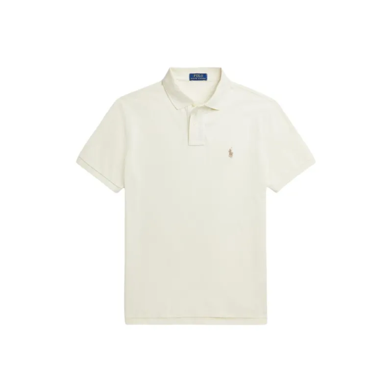 Polo Ralph Lauren SS24 Polo Shirt Men's Beige-0