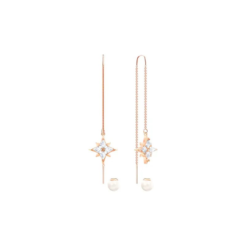 Swarovski Earrings Women's Rose Gold-2