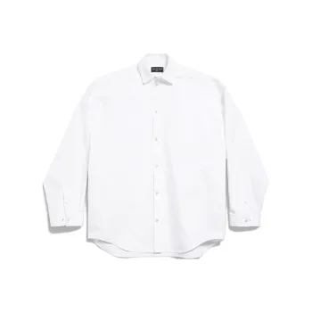 Balenciaga Outerwear Large Fit Long Sleeved Shirt