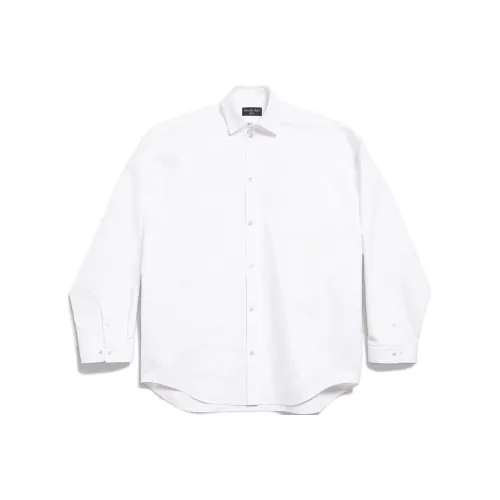 Balenciaga Outerwear Large Fit Long Sleeved Shirt