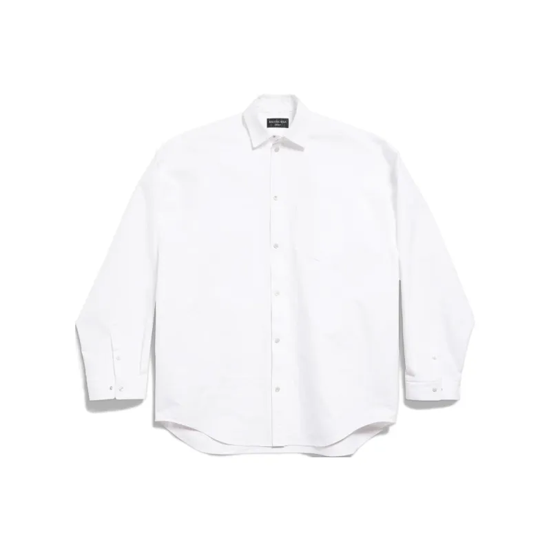 Balenciaga Outerwear Large Fit Long Sleeved Shirt-0
