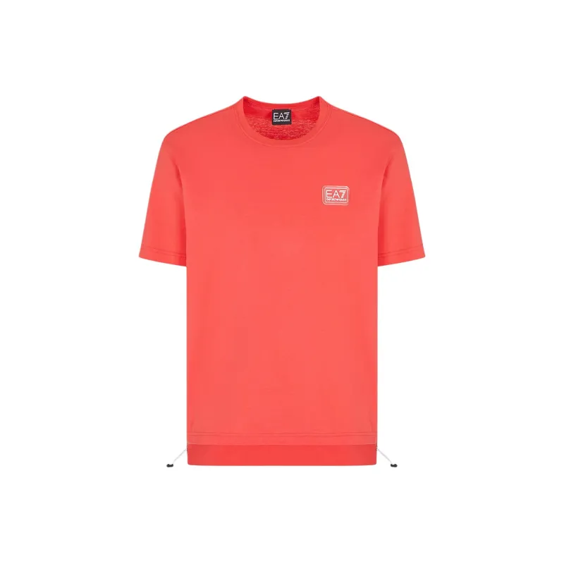 EMPORIO ARMANI EA7 T Shirts Men Red-0