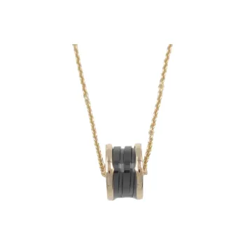 BVLGARI 10's 18kt Rose Gold B zero1 Necklace