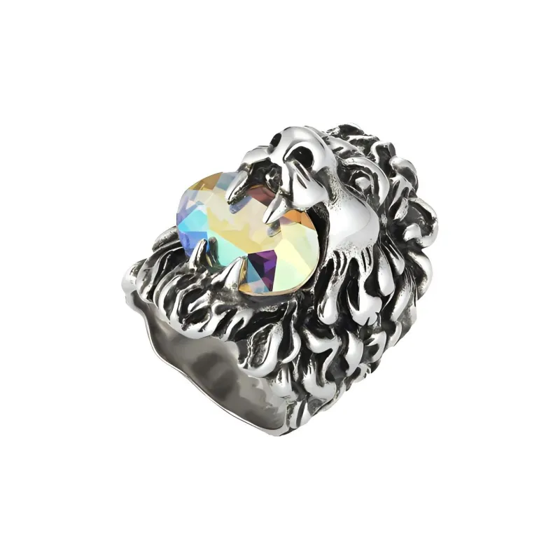 GUCCI Palladium Plated Rings Unisex Palladium Gold-2
