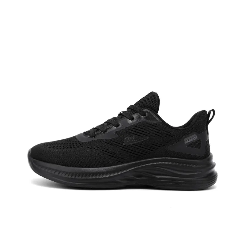 Warrior Abrasion Resistant Slip Resistant Low Top Casual Training Running Shoes Men's White-0