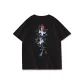 Black (M Chinese Style Blue Crane Back Logo_m Large Chinese Style Blue Crane Back Logo)