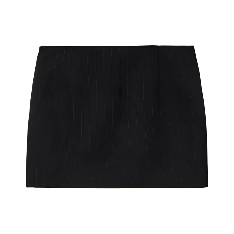ZARA Casual Short Skirts Women's Black-1