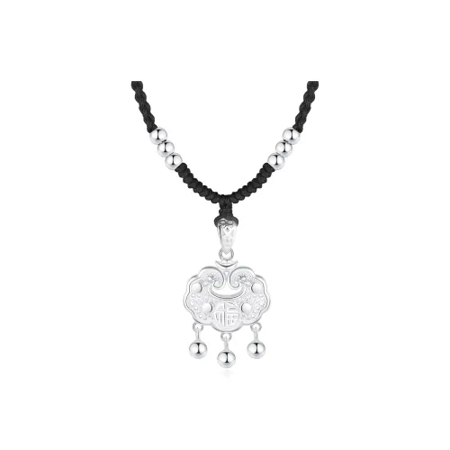 Master Kim Sterling Silver Necklaces Women's