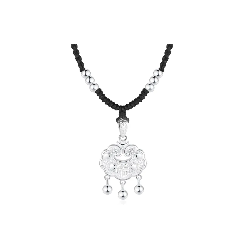 Master Kim Sterling Silver Necklaces Women's-0