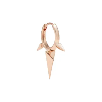 MARIA TASH 14kt Rose Gold Earrings Unisex Gold