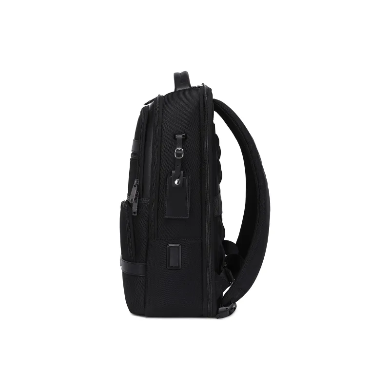 Jeep Composite Fabric Laptop Backpack Men's Black-2