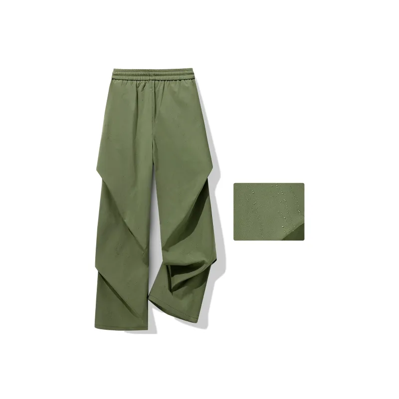 SOIE Cargo Pants Unisex Pink [Summer Cool Ice Silk Material]-37