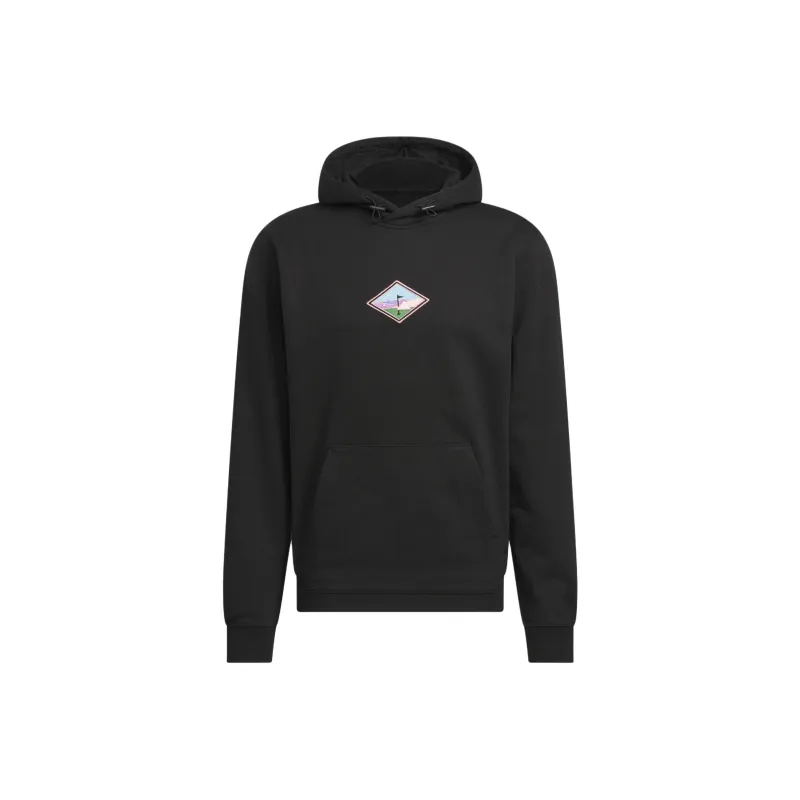 Adidas VERSATILE TECH GRAPHIC HOODIE Sweatshirt Men's Black-0
