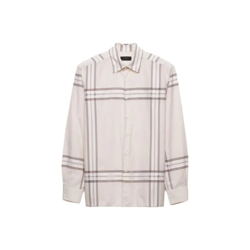 PRADA Shirts Men Beige-0